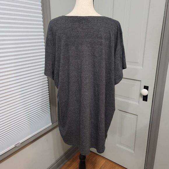 TORRID Friday Called Charcoal Grey Crew Tee - Picture 4 of 8